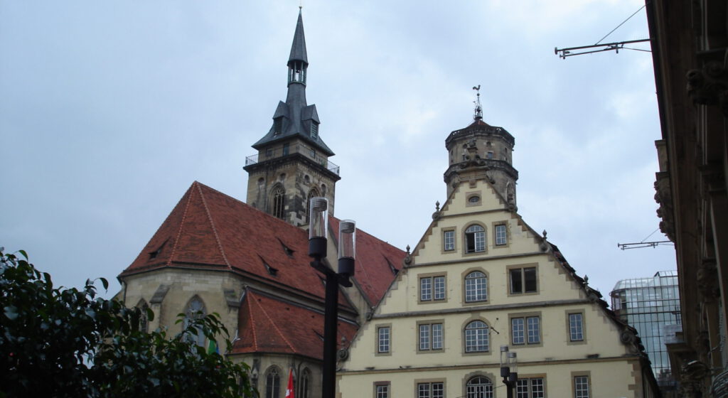 Stiftskirche und Fruchtkasten Stuttgart